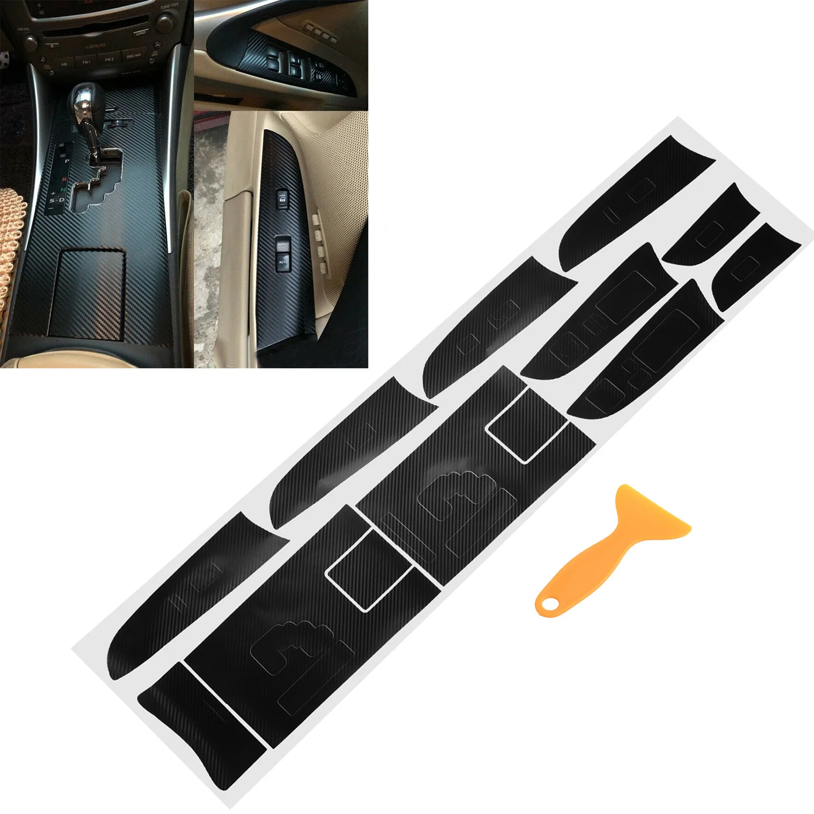 Enhance the Visual Appeal of Your Car with Gear Shift Box Panel Cover Trim for For LEXUS I 50 300 350 2012 2006