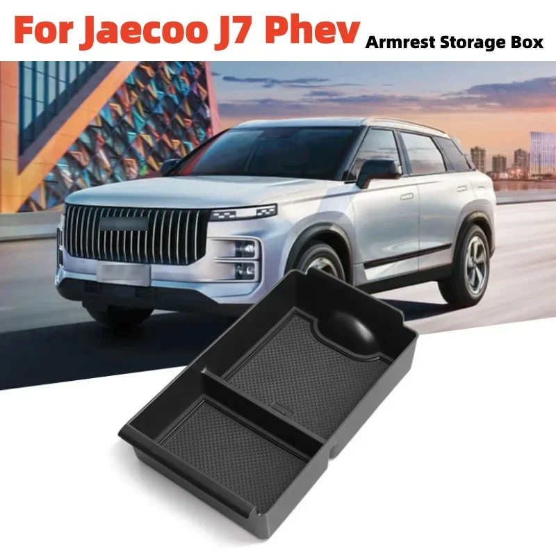 For Jaecoo J7 Phev /Jaecoo J7 (2025-2026) Armrest Storage Box Jaecoo J7 Phev Armrest Console Tray Car Accessories