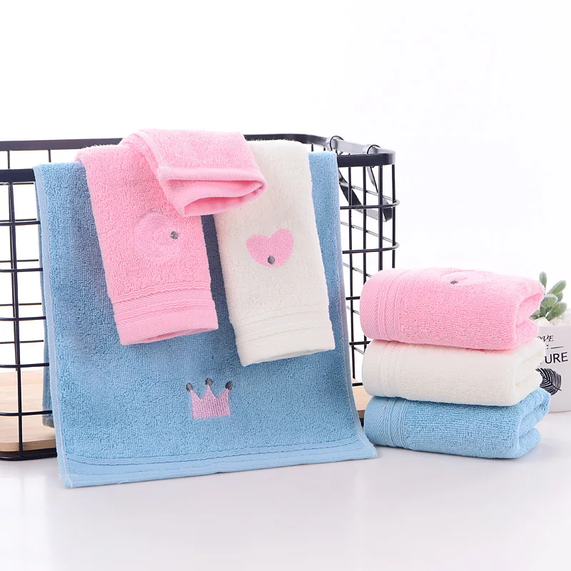 1PC Soft Children Baby Bath Towel Washcloth Cartoon Cotton Kids Face Towels for Newborn Infant Handkerchief Shower Cloth 50x25cm