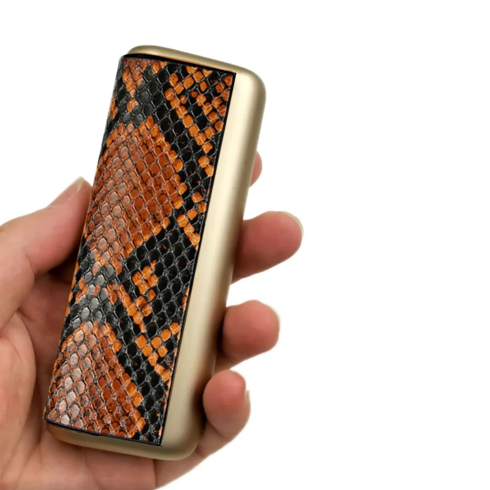 Wholesale12 Colors Leather Case for IQOS ILLUMA Prime Cover PU E-Smoking Magnetic for Iquos ILLUMA Prime Protective Cases