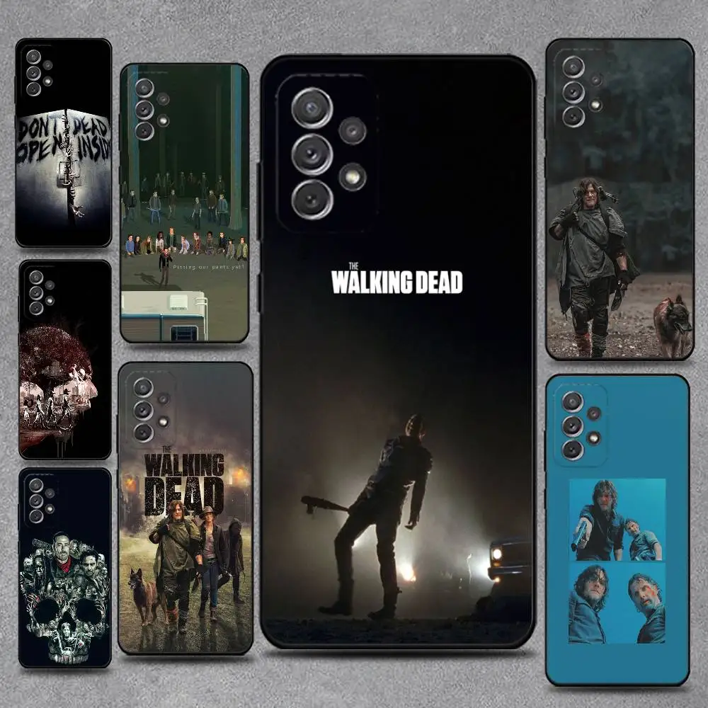 

TWD The Walking D-Dead Phone Case For Samsung S25,S24,S21,S22,S23,S30,Ultra,S20,Plus,Fe,Lite,Note,10,9,5G Black Cover