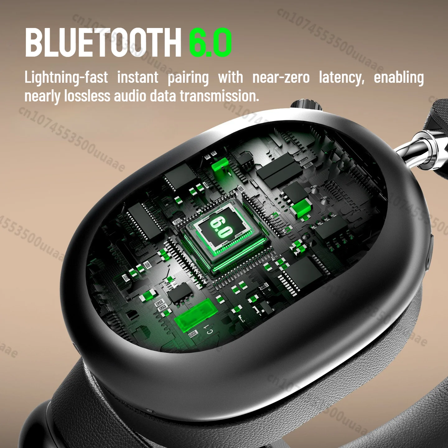 Monster Airstar AH100 ANC Bluetooth 6.0 オーバーイヤーヘッドフォン