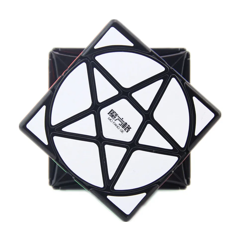 Confezione regalo originale Qiyi Mofangge pentacolo Cube Geometry-shape Star Cube Stickerless Speed Cube puzzle cubi magici giocattolo per bambini