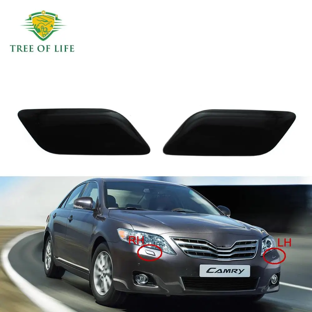 Front Headlight Washer Cover Headlamp Spray Nozzle Jet Cap For Toyota Camry 2009 2010 2011 85045-33060 8504433070