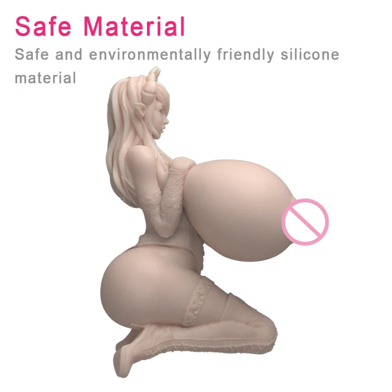 Anime Adult Sex Toy for Men 3D Action Figure Realistic Vagina Male Masturbator Sucking Cup Silicone Artificial Pussy Love Dolls