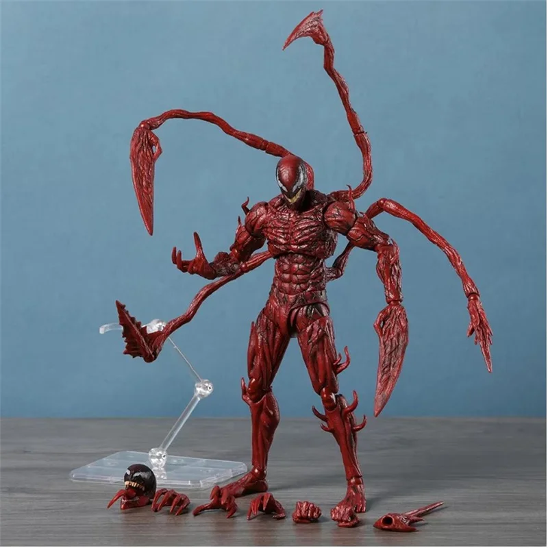 SHFiguarts Venom Red Venom Carnage Actionfigur SHF Venom 3 Let There Be Carnage Anime Figur Sammlermodell Spielzeug Geschenke – Detail 6