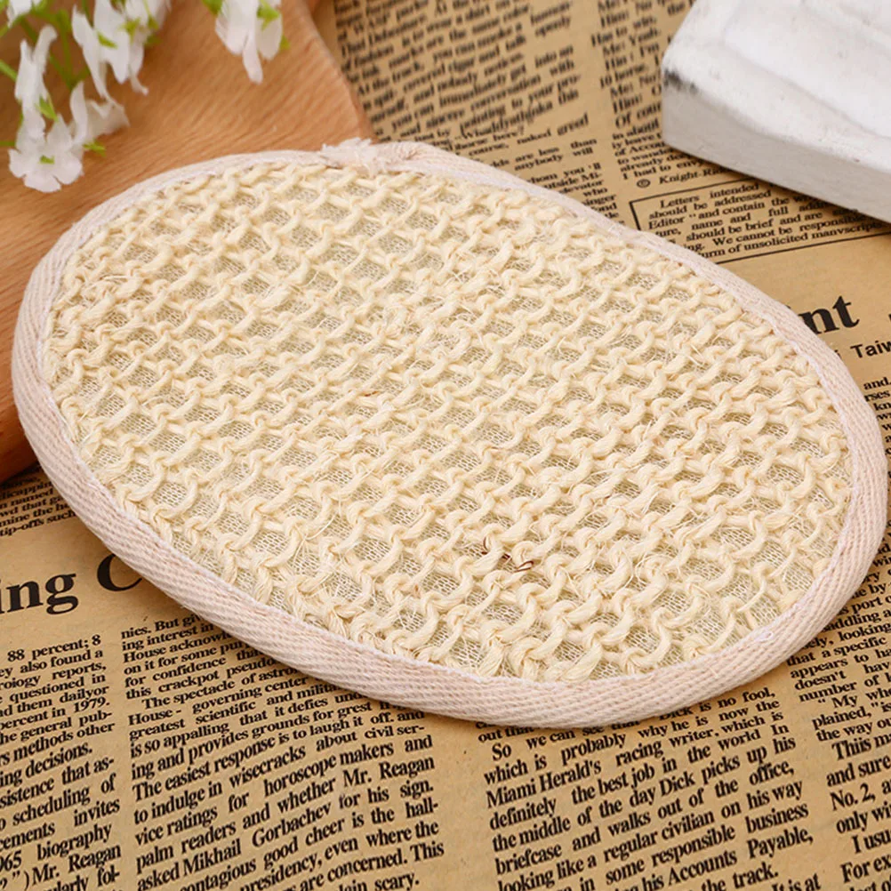 

Double-sided Back Scrubber Exfoliating Bath Wipe Face Washer Body Cleansing Loofah Sponge for Men Women Spa Care Shower Tool