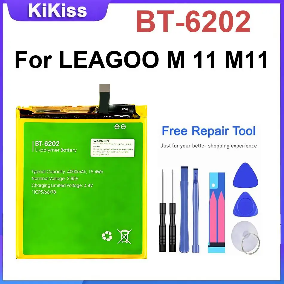 Battery For LEAGOO S10 M11 BT-6008 M9 Pro S8 M5 PLUS T8S Power 2/Pro M5/Edge Z5 Z5L Z5 Lte Z6 BT-6203 BT-6202 BT-6008 BT-5705
