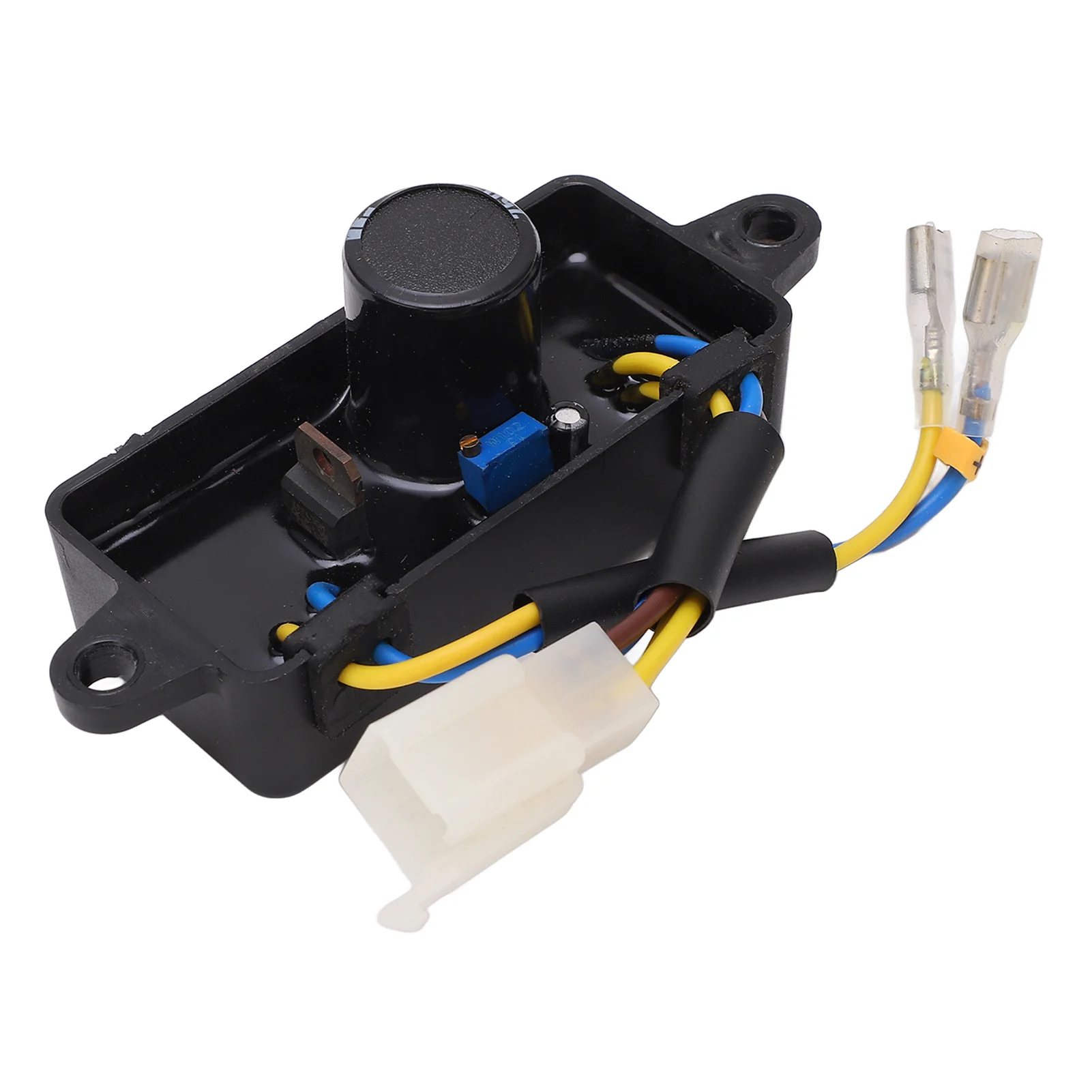 Régulateur de tension automatique de générateur monophasé, 6 fils, haute précision, ABS, essence AVR pour générateur 2kw