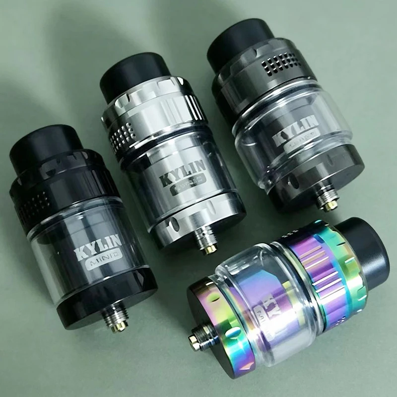 Kylin Mini V2 RTA Replaceable Tank 2ml/5ml Top Airflow 316ss 24.4mm home Spare Parts
