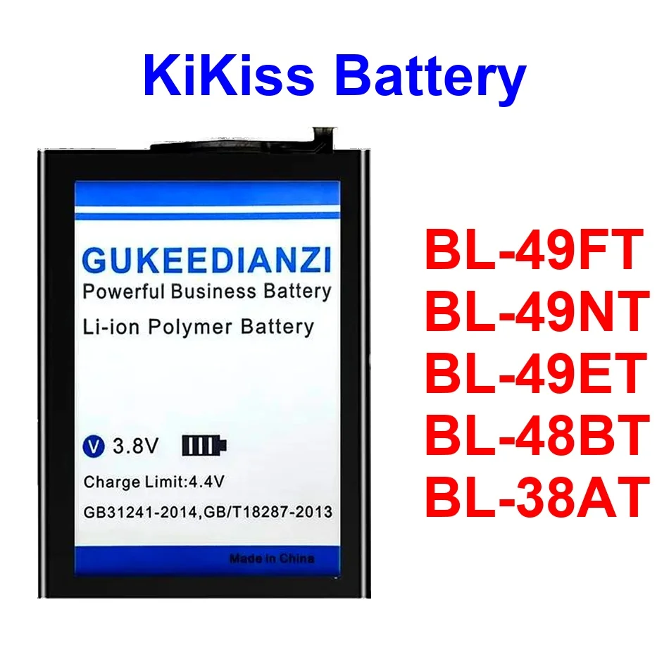 

Mobile Phone Battery Long Lasting BL-49ET BL-48BT BL-49FT 4800-5800Mah For Tecno Pop Power 2 4 5 7 2023 2024 Plus