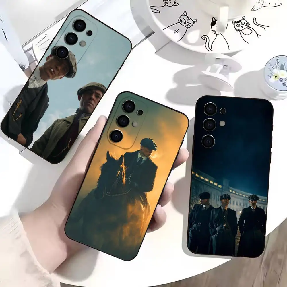 Film Peaky Blinders  Phone Case For Samsung S25,S24,S21,S22,S23,S30,Ultra,S20,Plus,Fe,Soft Silicone Black Cover