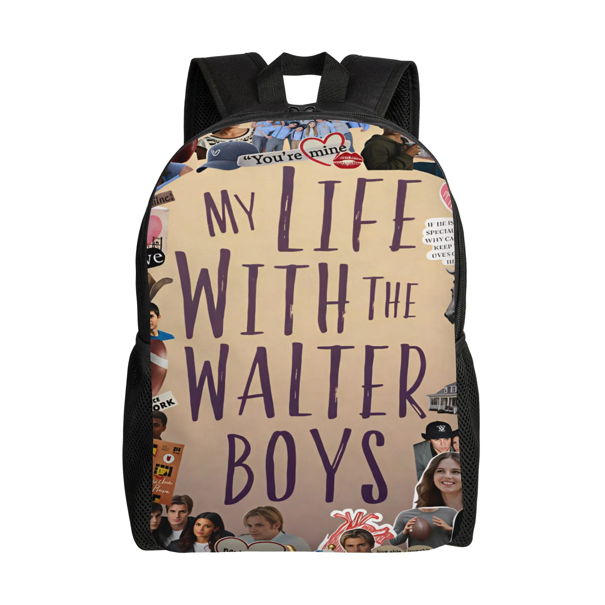 My Life With The Walter Boys  Cole  Backpack Student  Print Backpacks Polyester Cute High School Bags Travel Design Rucksack