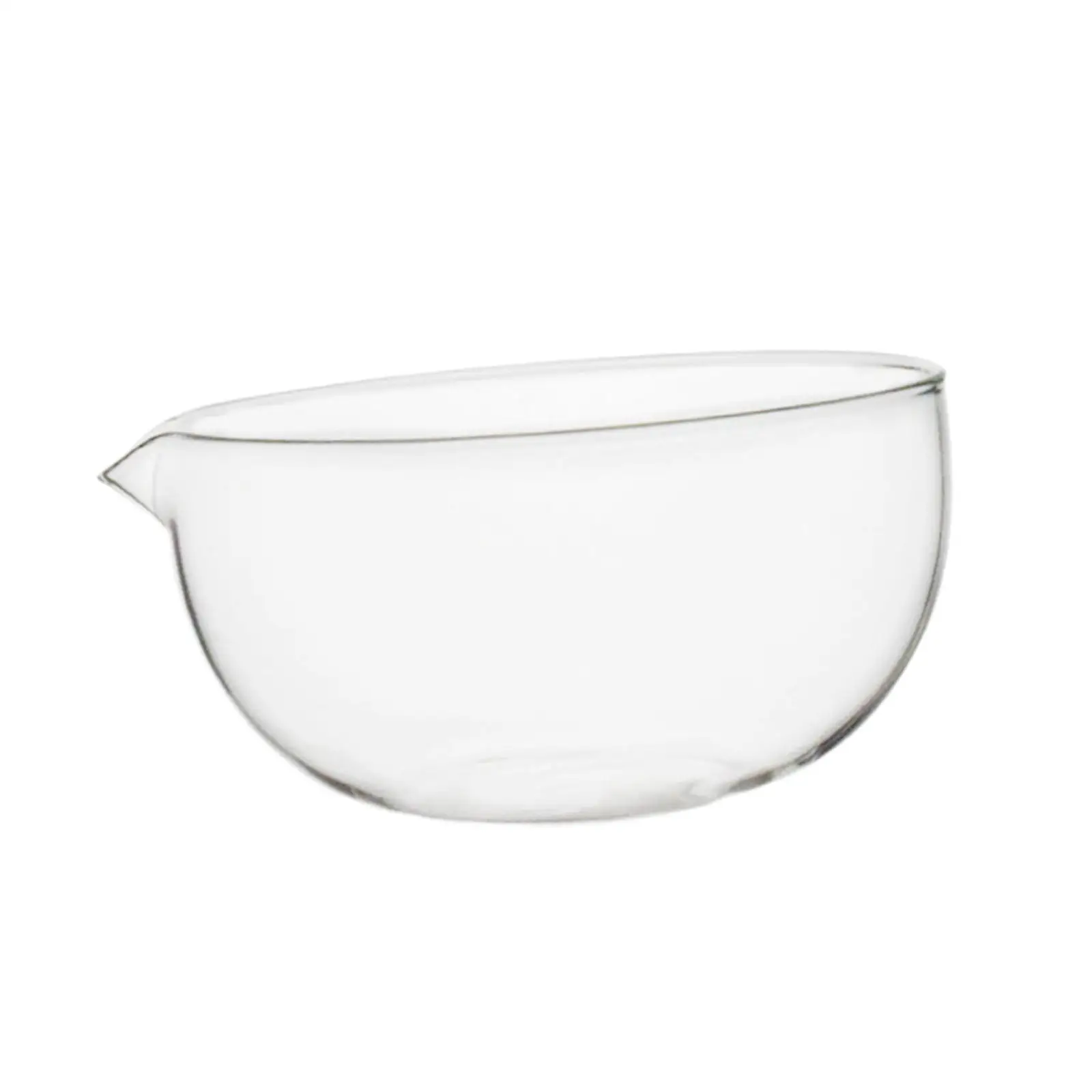 

Glass 550ml Kitchen Fruit Salad Bowl Multipurpose 11.8x6.7cm Serving Bowl Transparent for Pasta Desserts Sturdy Accessory