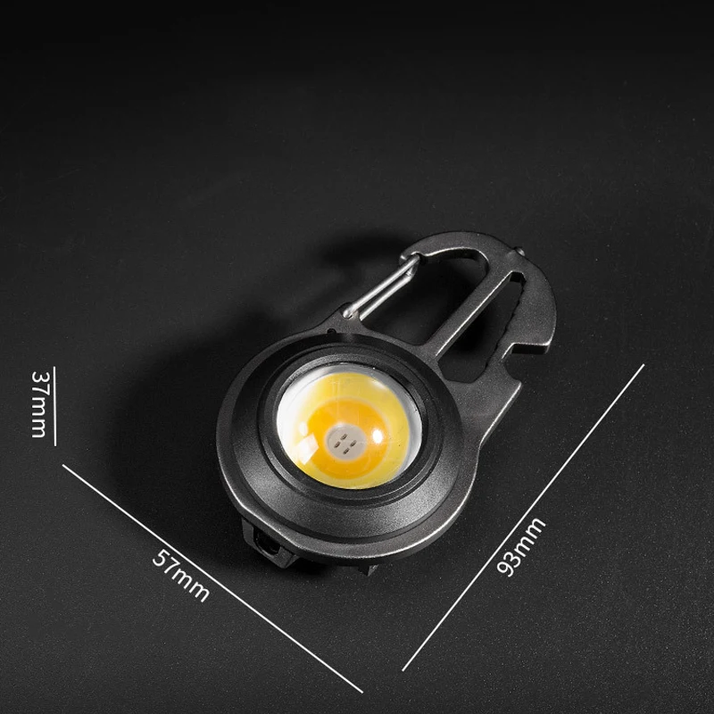 Outdoor Portable EDC Mini LED Keychain Strong Light Portable Flashlight Tool