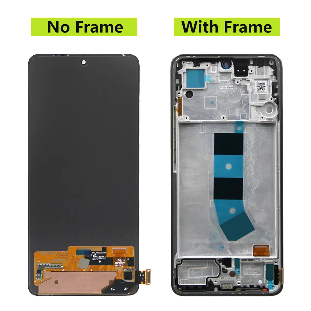 Super Amoled Screen For Redmi Note 13 4G LCD Display Digital Touch Screen With Frame for Xiaomi Note 13 4G Replacement