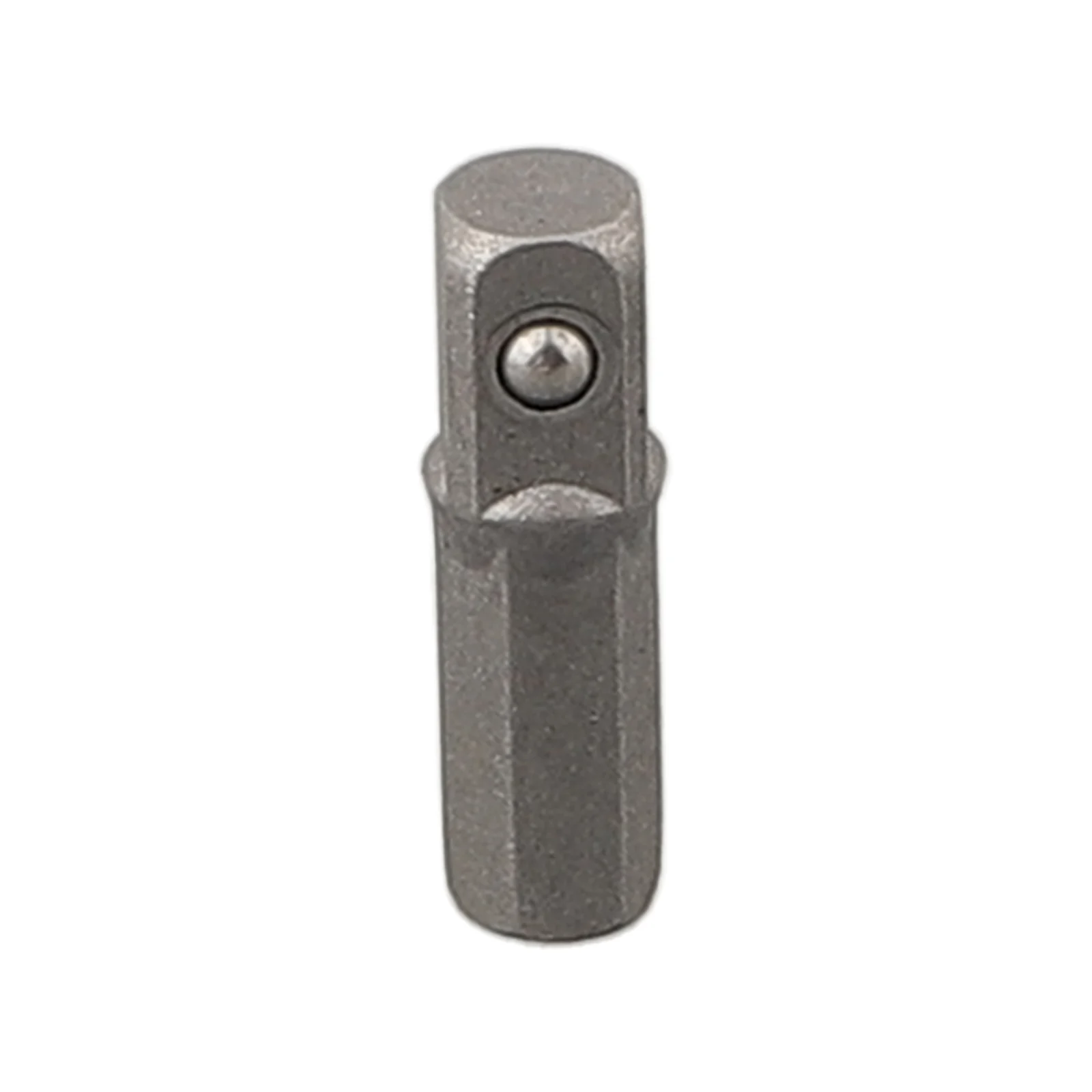 1/4pc Drill Socket Adapter Chrome-Vanadium Steel 1/4in Hex Shank To Square Socket Conversion Drill Bit Bar 25/30/50/65mm Tools