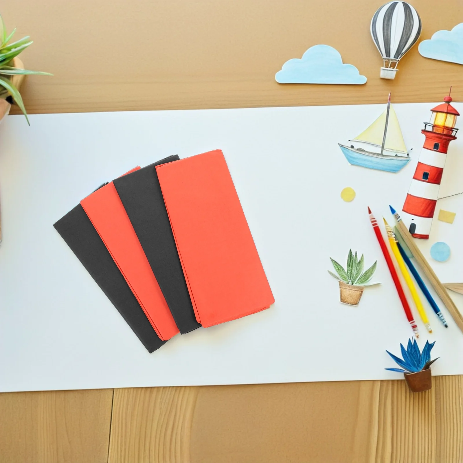 

40Pcs Tissue Paper Sheets Ultra-Thin 66x50cm Holiday Present Wrapping Floral Bouquet Craft Packaging Paper Card Making Supplies