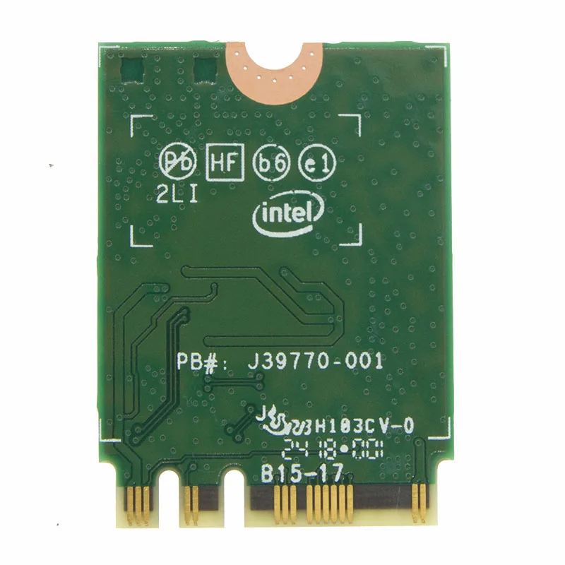 Intel 9560NGW 5G WiFi Card Dual Band 802.11ac M.2 Cnvi Wi-Fi Bluletooth Adapter for Computer