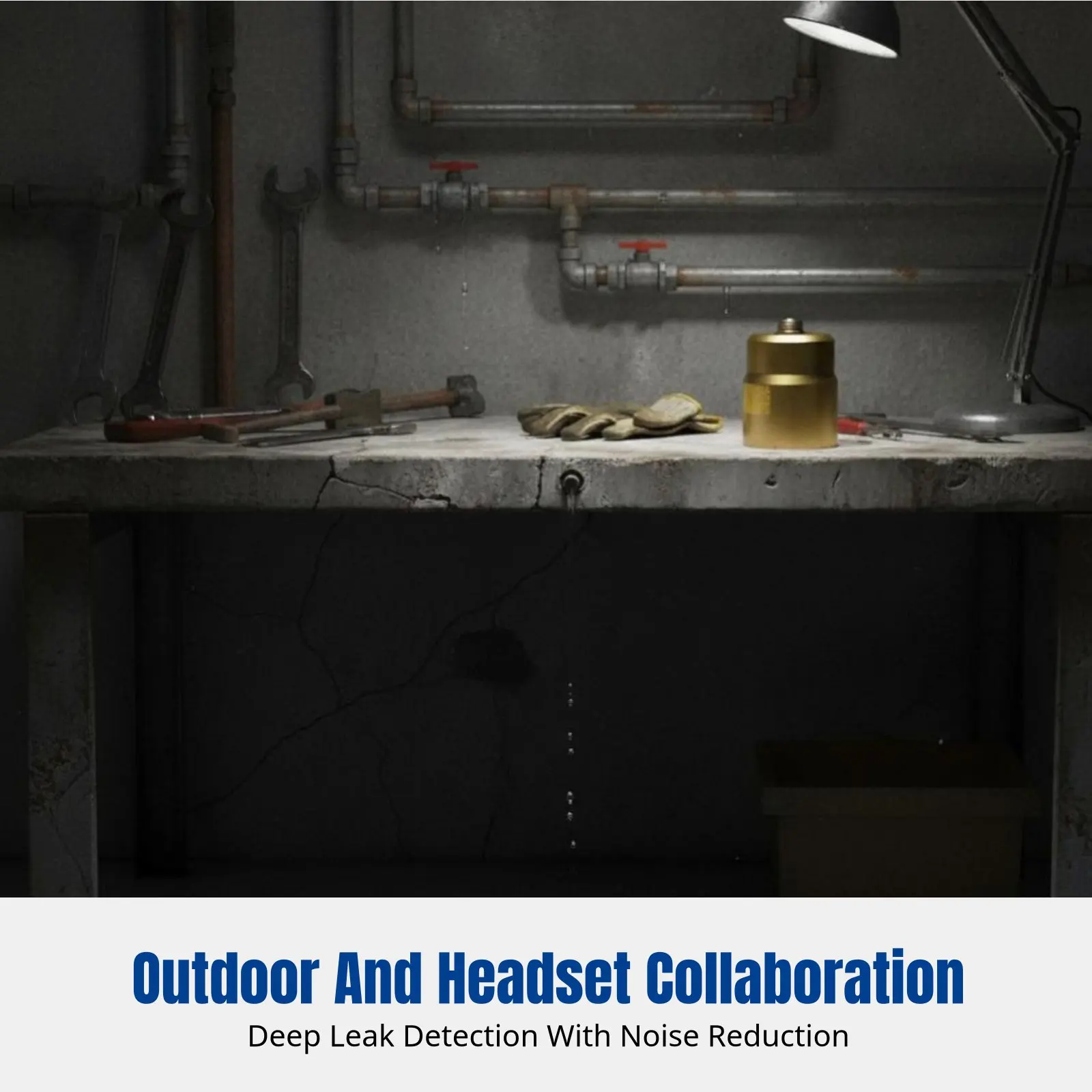 

Leak Detector Accessories for 999K/999E/999D, Indoor Handle, Headphones, Upgraded, Multi-Scenario Use