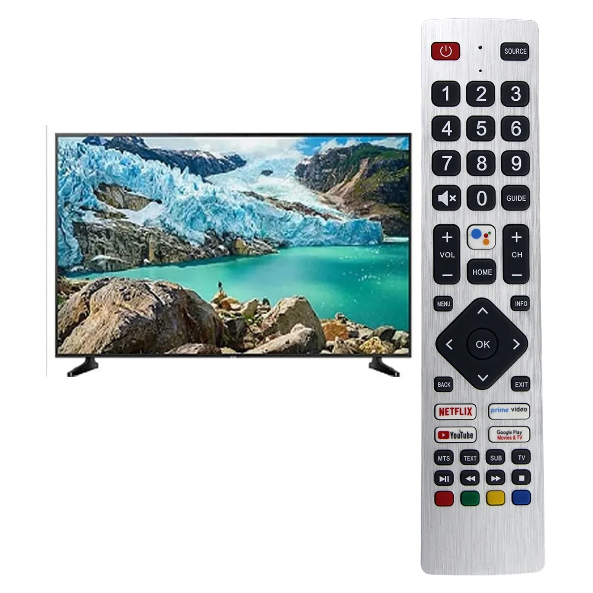 RMC0133 pengganti Remote Control untuk TV Sharp kendali jarak jauh pengaturan Gratis