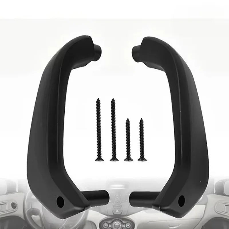 Interior Door Handle Compatible with Ford Fiesta 11‑20 Operation, Part Number D2BB‑A23943‑CA35B8, Inside Door Grip Replacement