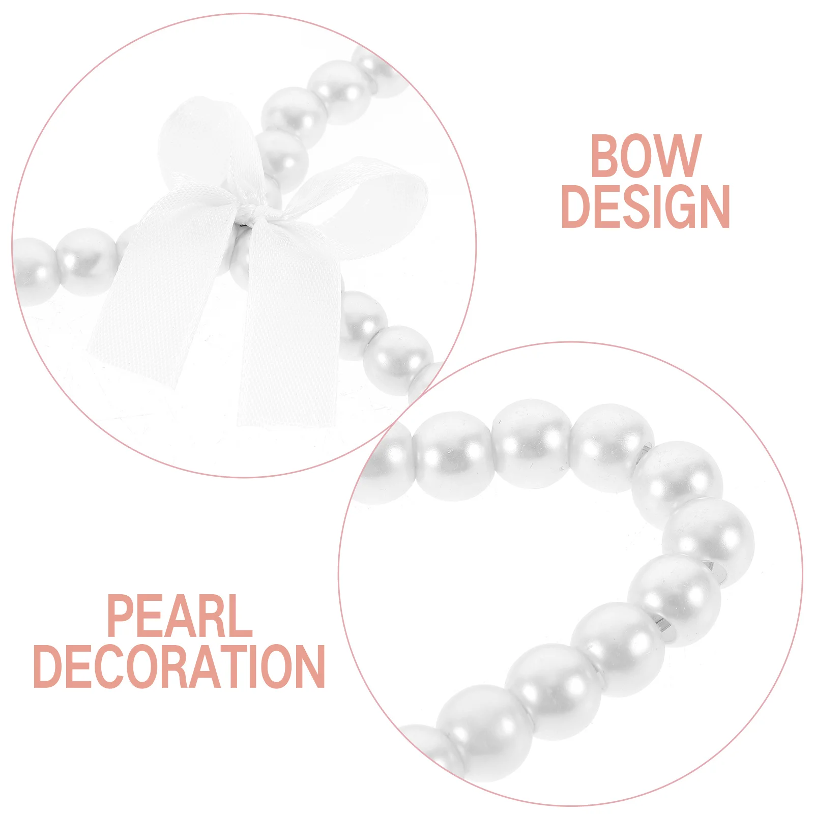 

2pcs Pearl Baby Clothes Closet Organizer Strong Load-Bearing Non-Deforming Skid Resistance Hanging Space Saving Small Pant
