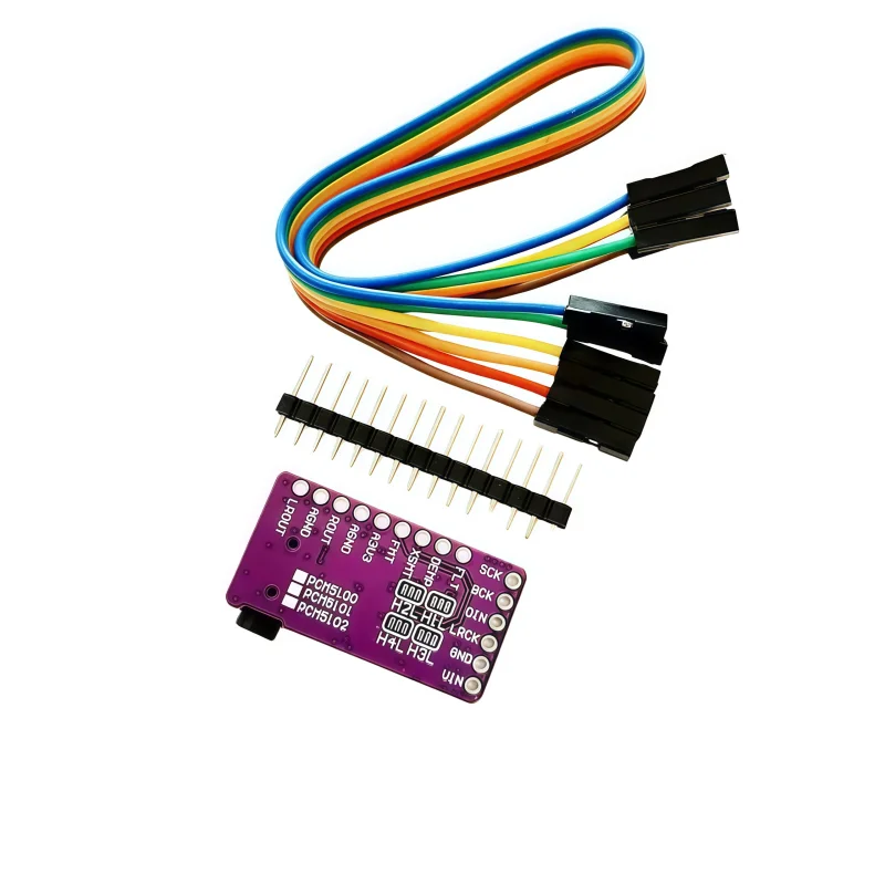 PCM5102 audio stereo digital-to-analog converter DAC decoding board, I2S, IIS, single-chip microcontroller, audio module