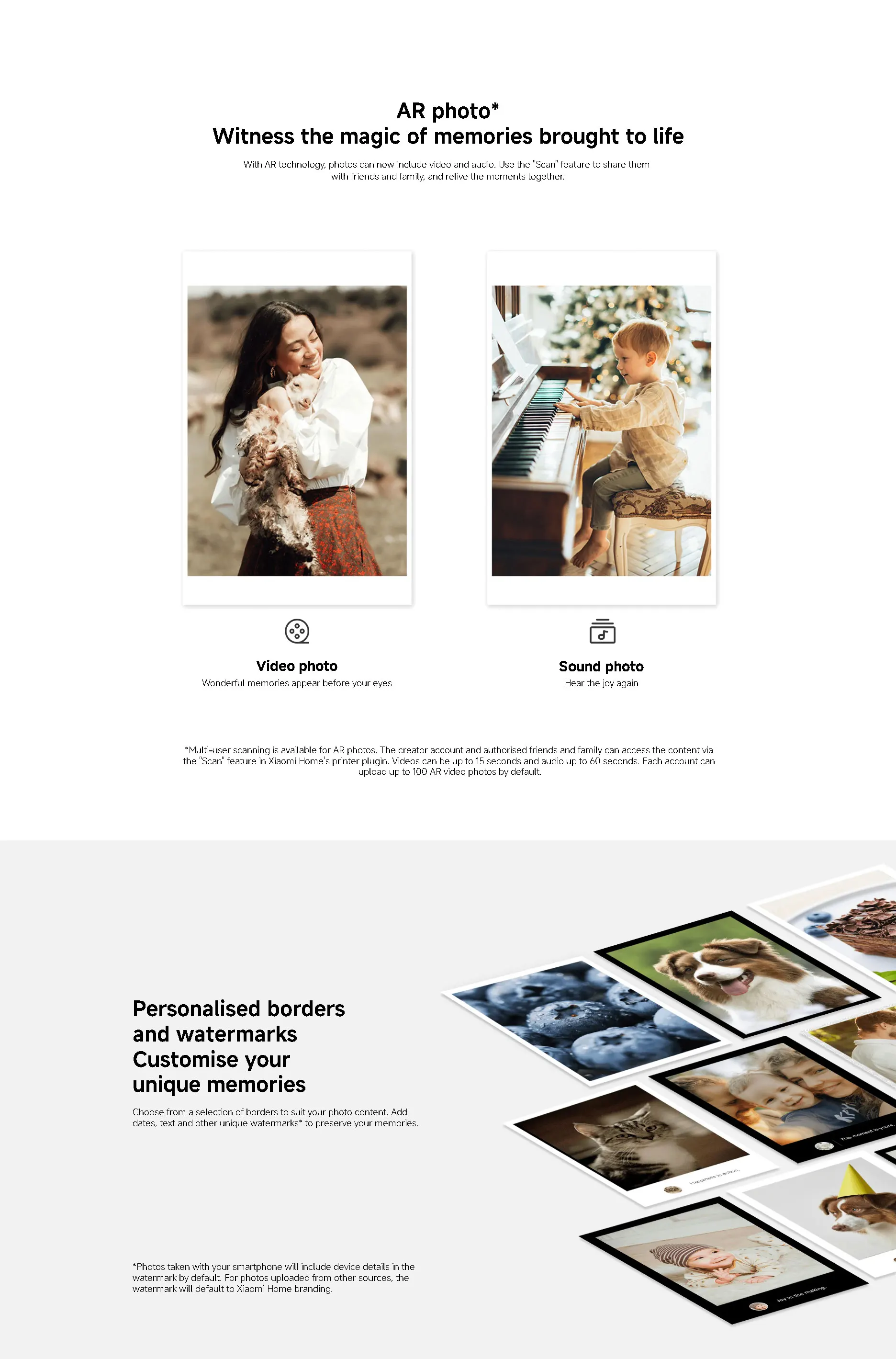 Xiaomi Portable Photo Printer pro - 313dpi Dye-Sublimation Instant