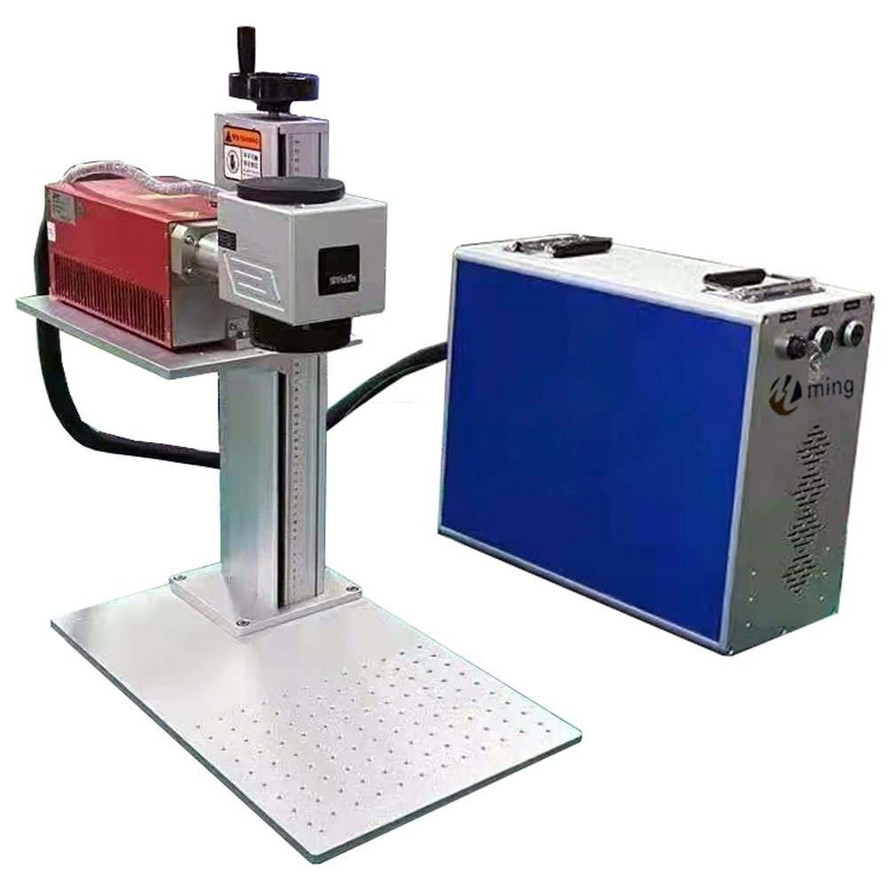 Mini Small Portable 3W 5W UV Laser Marking Machine Fiber Marker For PP Plastic PVC Glass