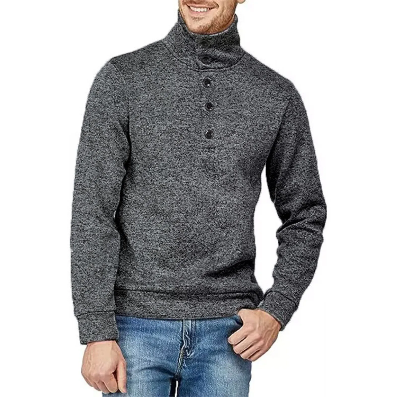 Вязаные свитера, пуловер, флисовый модный свитер для мужчин, осенне-зимняя одежда, вязаная одежда, джемпер высокого качества, Теплые Топы с длинными рукавами