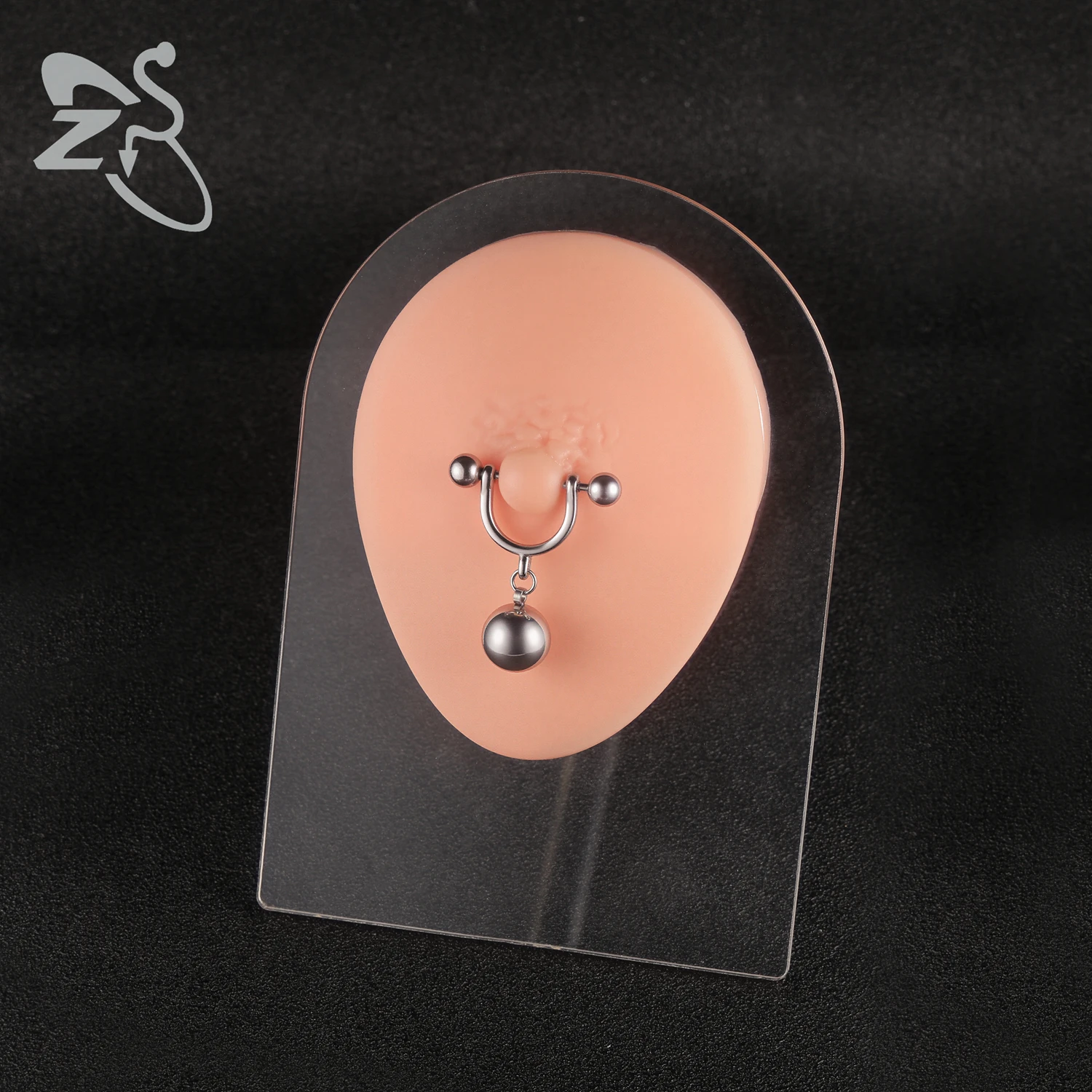 ZS 1 Piece 14G/16G Stainless S - Body Jewelry For Men recension och pris