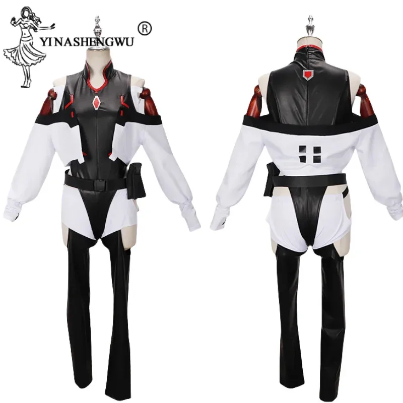 SS13Game disfraz Cyberpunk Cosplay Anime Edgerunners mono Sexy para mujer mono peluca Lucy uniforme de juego de rol coágulo de Halloween