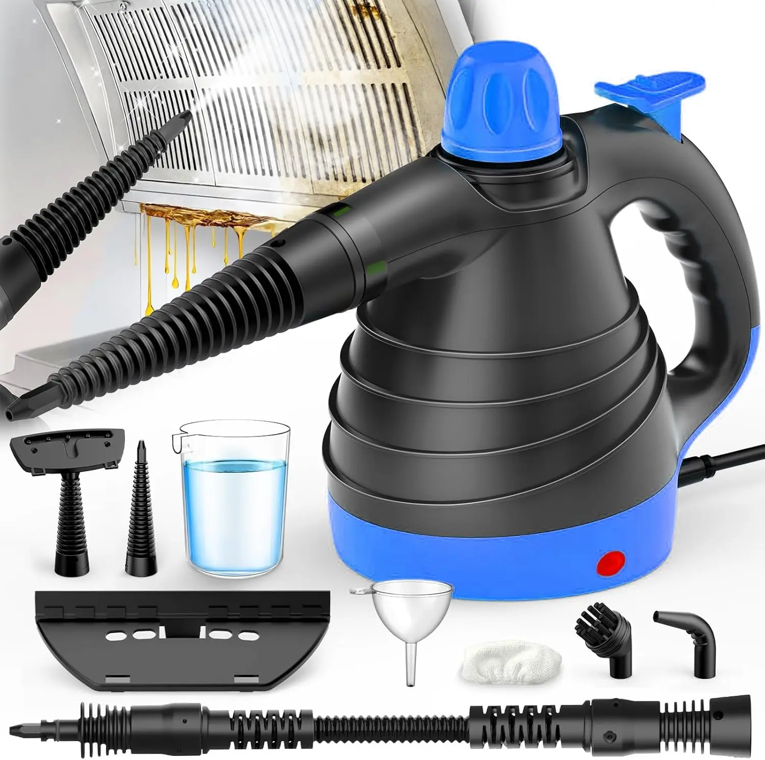 

Deep Clean Steam Cleaner, Fast Heating Efficient Cleaning Multi-Purpose Handheld Steamer for Cleaning