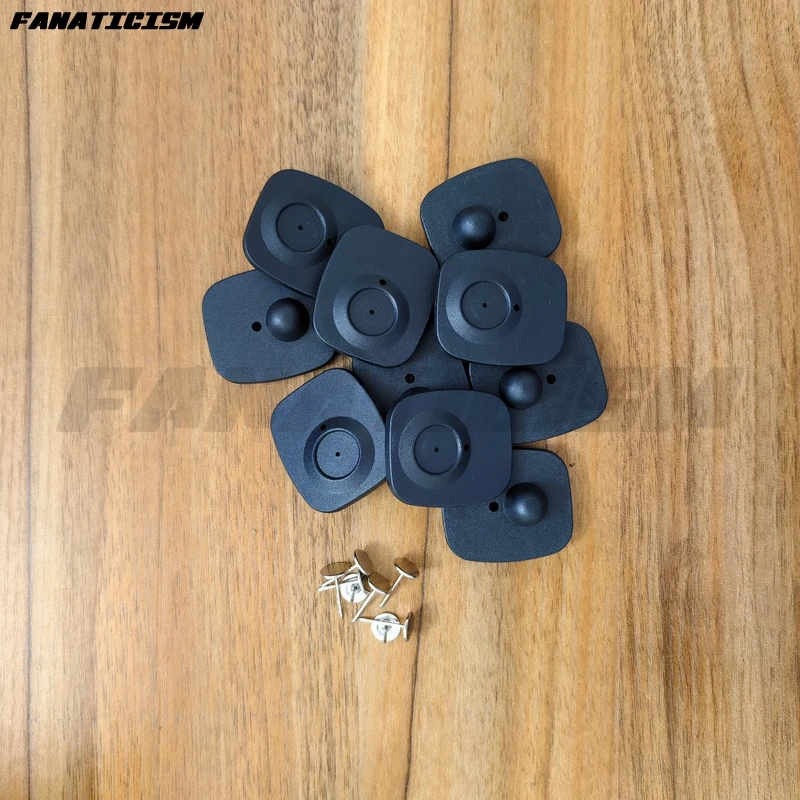 

1000pcs Rf 8.2Mhz Mini Square EAS Tag, Retail Security Clothes Hard Tags for Garment Shop Supermarket with 19MM Pins