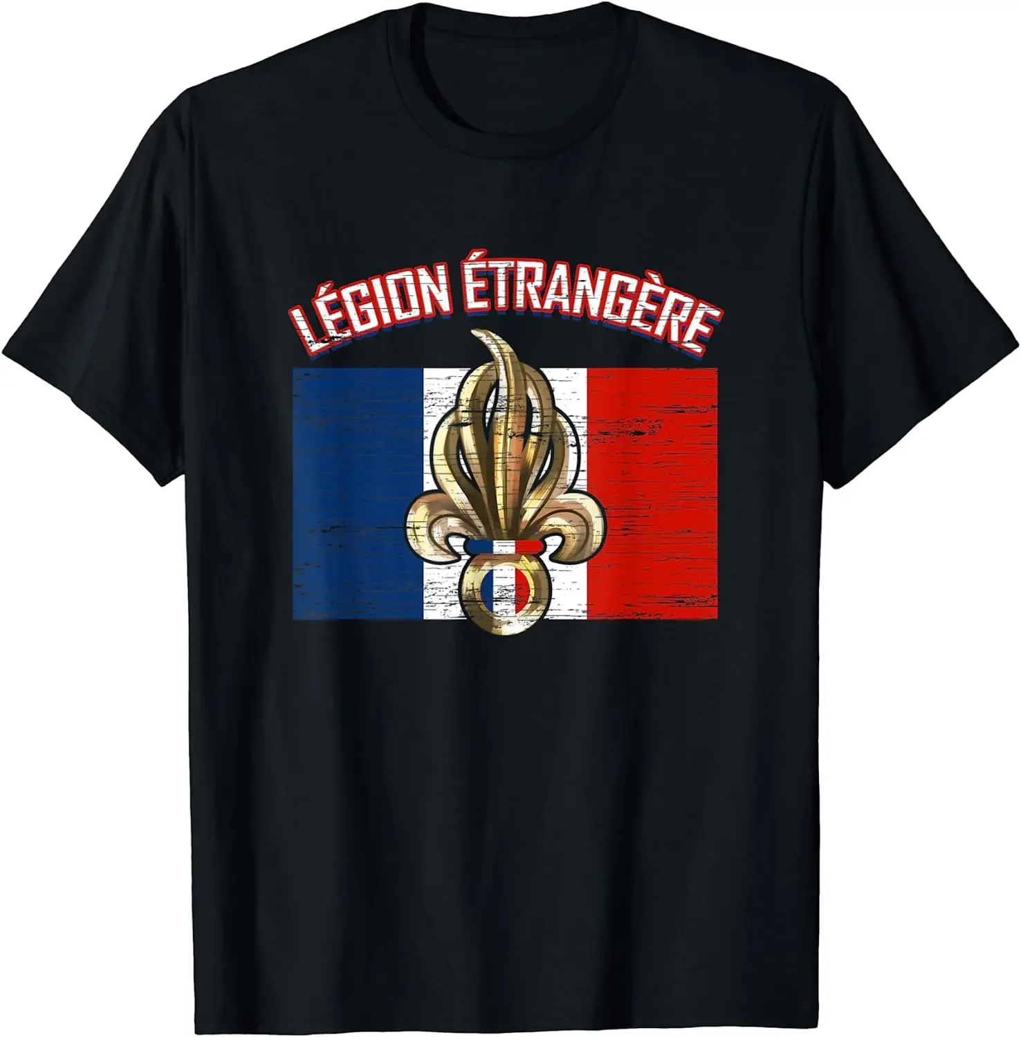 

French Foreign Legion Flag Soldier Parachute T-Shirt Short Sleeve Casual Cotton O-Neck Summer Men T Shirts