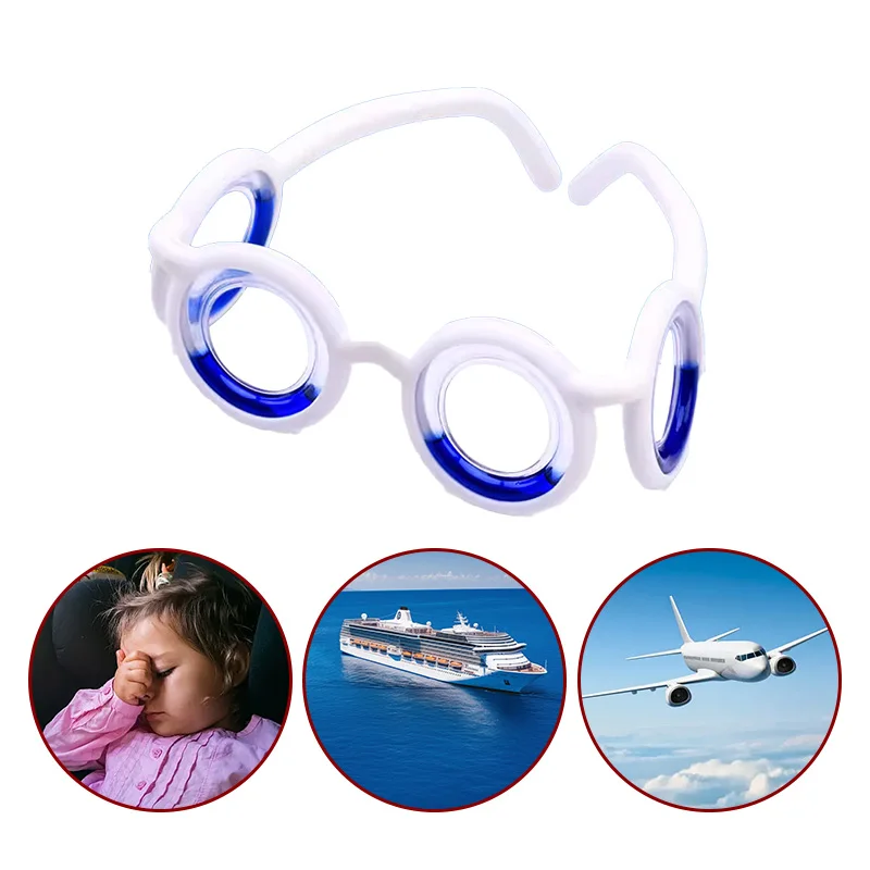 Anti-Sickness Glasses Without Lens Anti-carsick Glasses Foldable Travel Prevent Dizzy Glasses Anti Dizzy Artificial Glasses