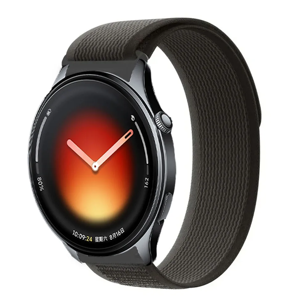 20mm 22mm Trail Nylon Loop Strap For Xiaomi Watch 5/S4-3 Sport Breathable Wristband Oneplus Watch Lite OPPO Watch S Realme 5 S 3