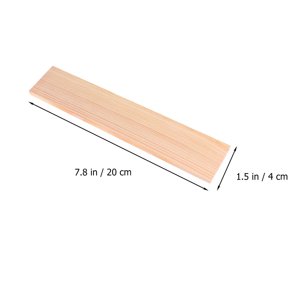 

10pcs Photography Boards 4X20Cm Pine Wood Panels Unique Pattern Lightweight Decor Props For Wedding Graduation Event Photo