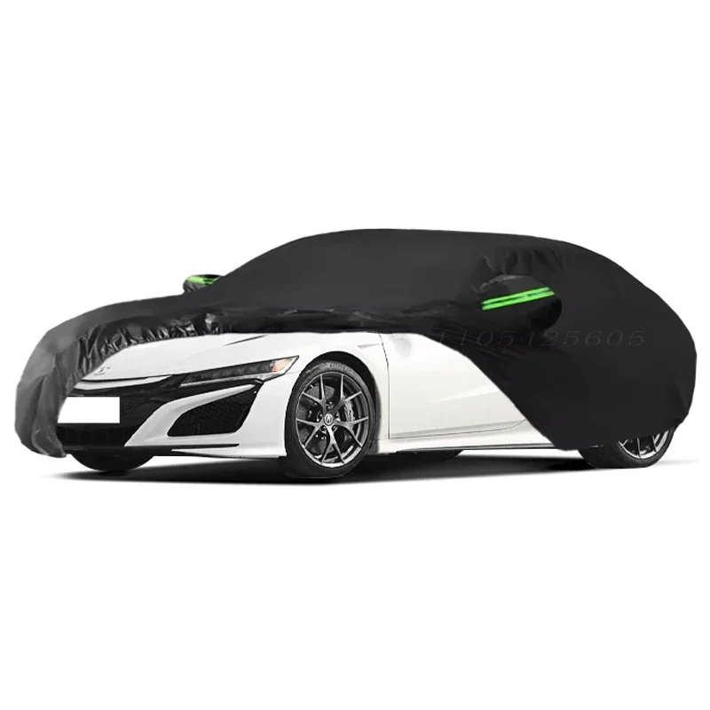 For Acura NSX Car Cover Outdoor Sun Shade Rain Snow Dust Frost Resistant Anti-UV Cover Waterproof All Weather for Automobiles