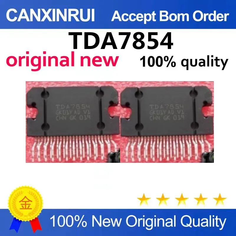 (5-100piezas)TDA7854 Original car audio power amplifier IC Brand new original stock available for direct bidding