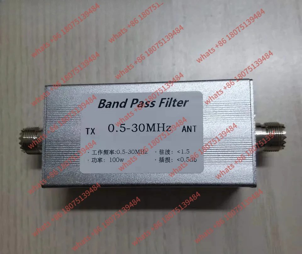 

0.5-30MHz bandpass filter bandpass