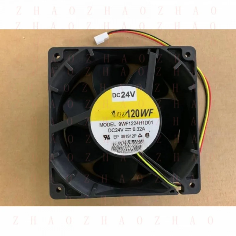 

L+ 1шт для вентилятора Sanyo SANACE120WF 9WF1224H1D01 12CM DC 24 0.32A 120*120*38MM