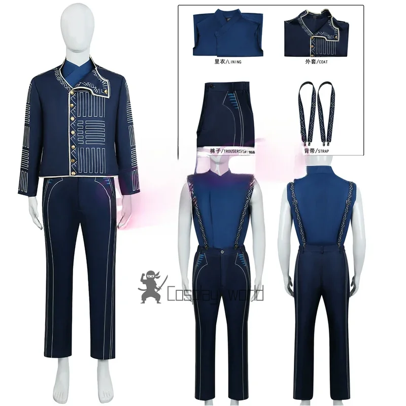 

Anime Fiyero Cosplay Prince Costume Adult Men Women Military Officer Uniform Suit Halloween Party Theater Show Outfits