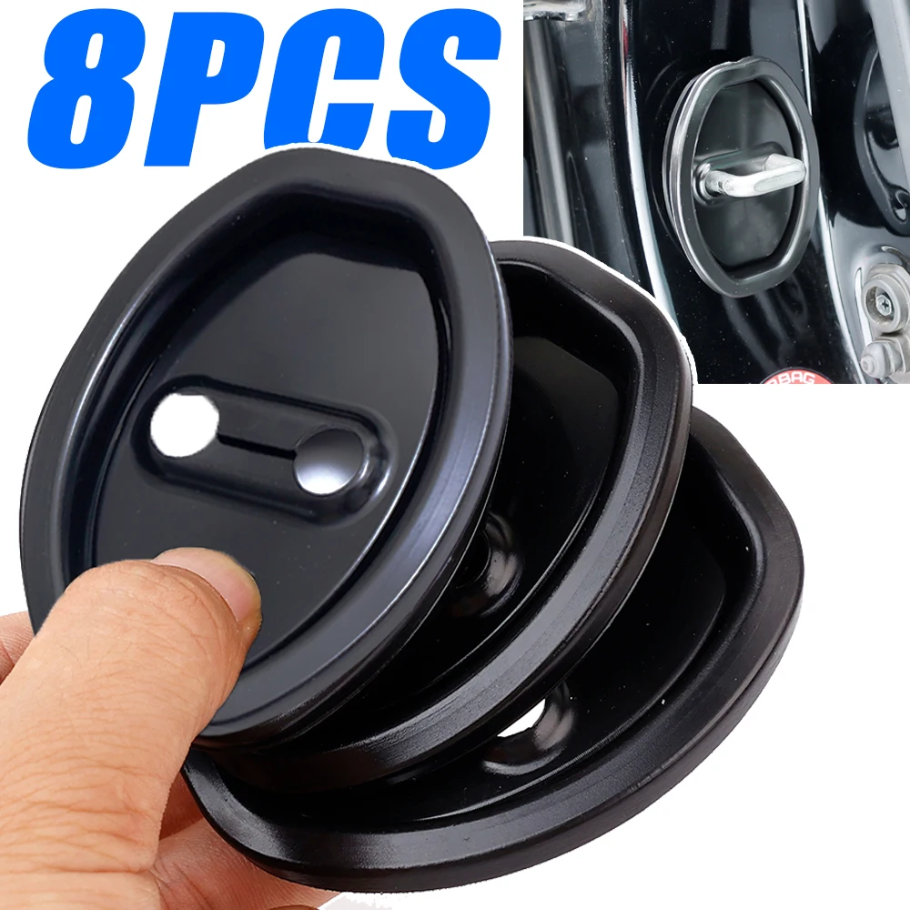 Car Door Lock Protector Absorber Seal Pad Universal Car Door Lock Silicone Cushion Deadener Quiet Replacement Accessries