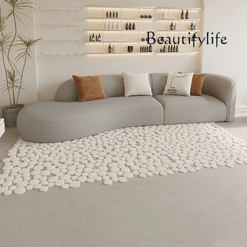 SM أرائك خشبية كبيرة فاخرة حشو مقاوم للماء تصميم كسول الصالات نفث الأريكة صالون كرسي صالة فاخرة Divano الأثاث العصري #5