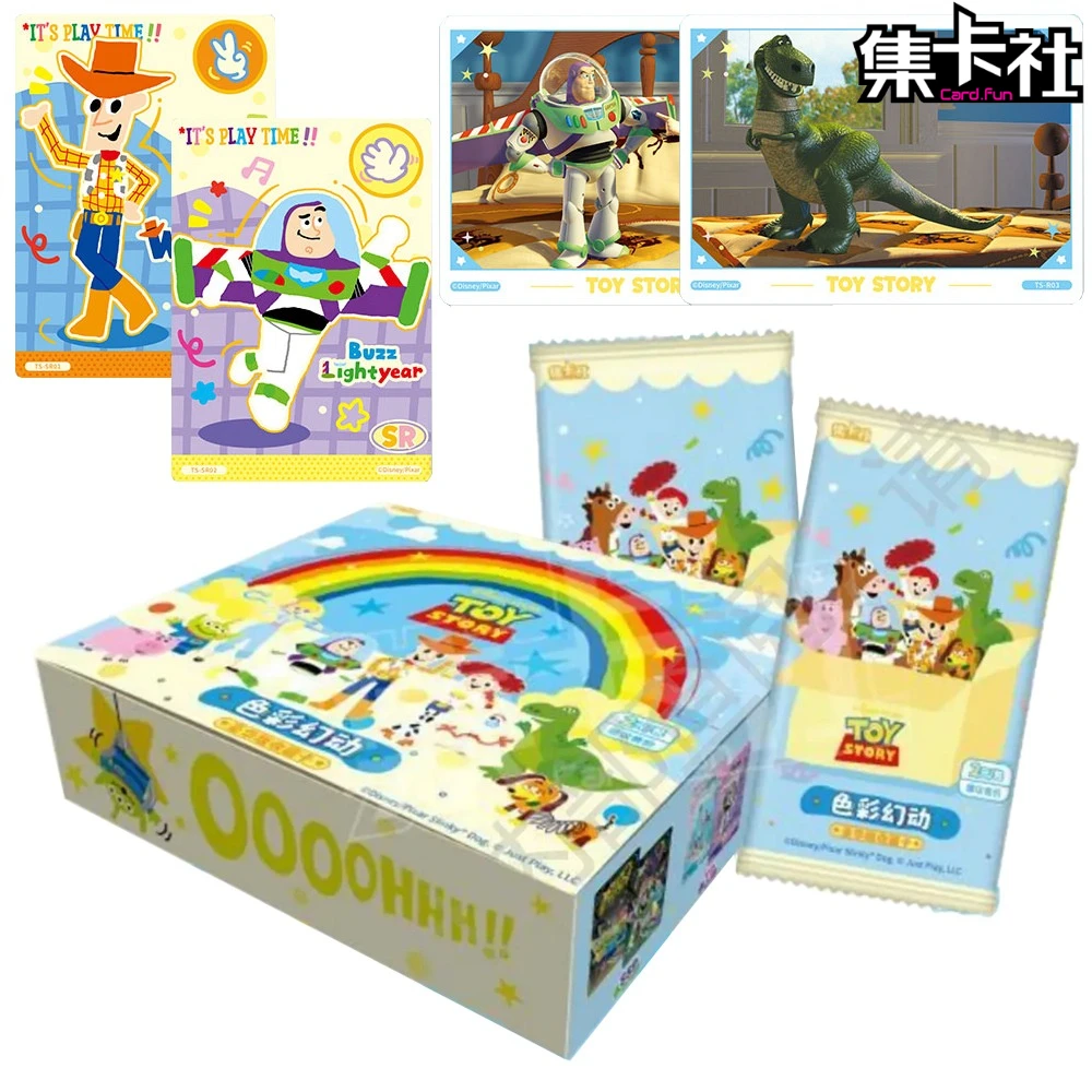 

New CARD.FUN Genuine Toy Story Collection Cards Exquisite Magazine Line Manuscripts Creative Cards Children's Fun Surprise Gifts