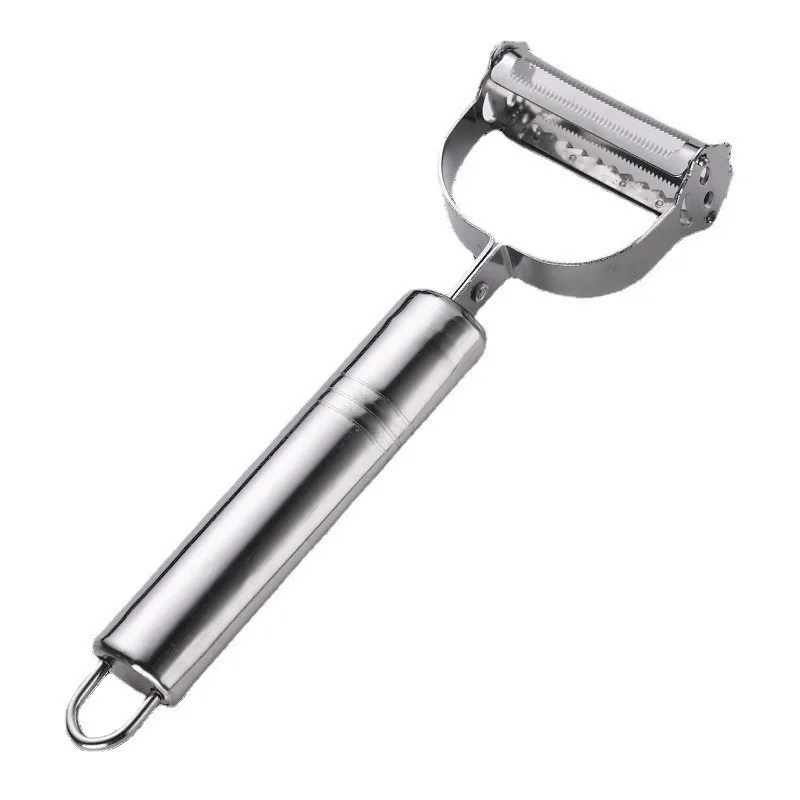 1PC Stainless Steel Peeler And Grater Household Potato Scraper Multifunctional Fruit And Vegetable Peeler And Grater Kitchen