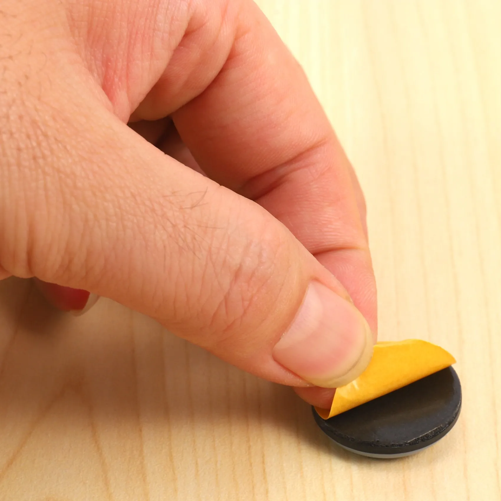 25Mm Furniture Glides Self Adhesive Chair Leg PTFE Sliders For Furniture Easy Movers (Round)-A68E