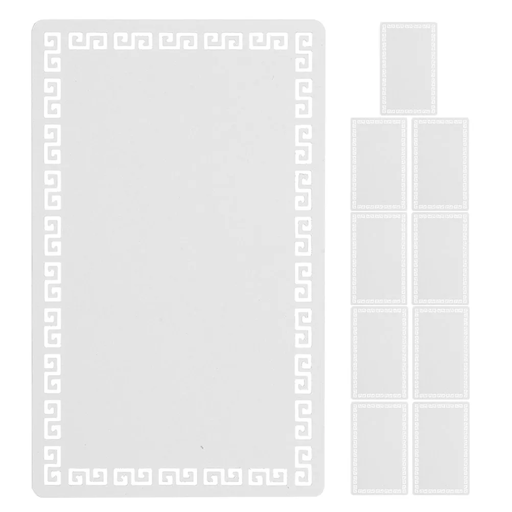 

10Pcs Aluminum Business Card Blanks 86x54mm Thick Sublimation Ready Metal Cards for DIY Customization Professional Look Portable